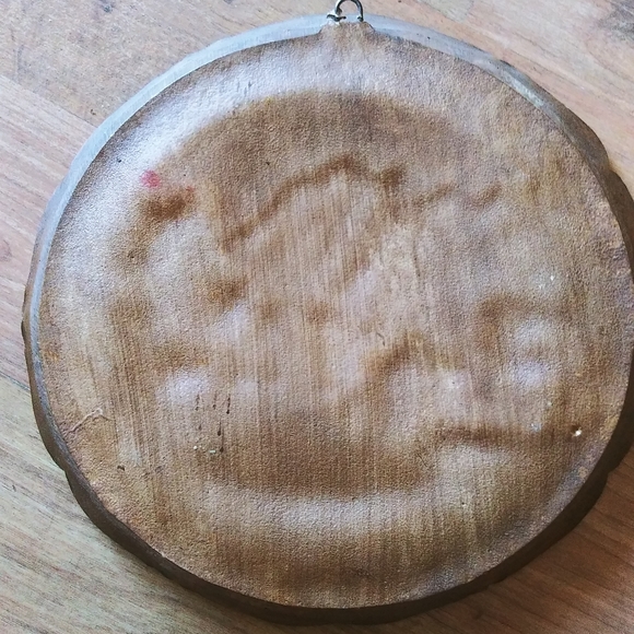 Carved wooden plack - Picture 4 of 4